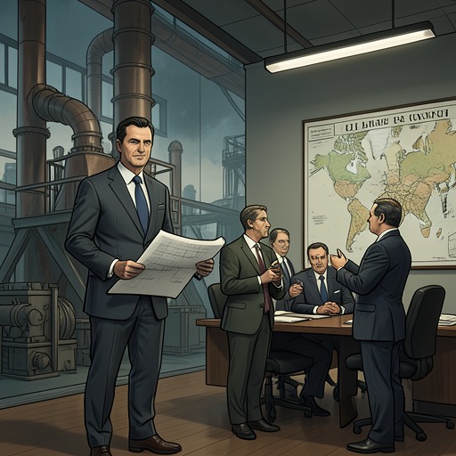 The Coote Industry and the Formula from "The Seven Dials Mystery". This thread follows the connection between Sir Oswald Coote’s industrial reputation and the strategic importance of Eberhard’s invention.