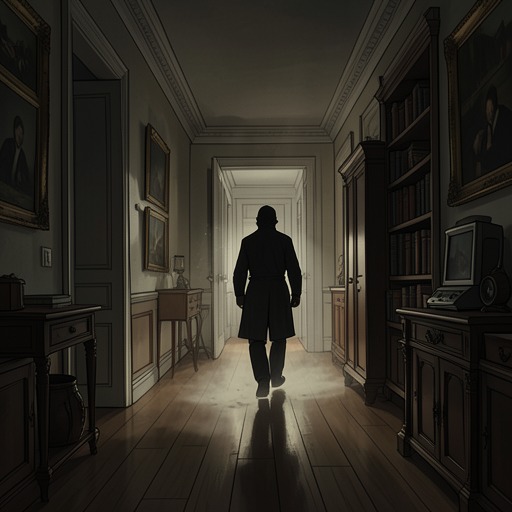 The Unseen Hand Behind the Household from "The Seven Dials Mystery". This thread follows the question of who could move through private rooms and influence the events at Chimneys and Wyvern Abbey without being noticed.