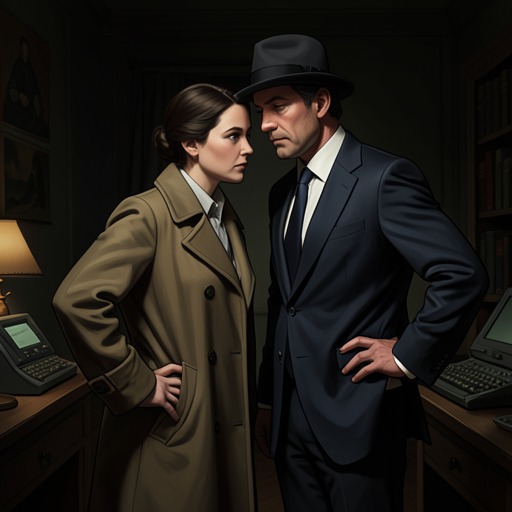 Bill Eversleigh and Bundle Brent from "The Seven Dials Mystery". This thread traces the affection between Bill Eversleigh and Bundle Brent from teasing familiarity to a confession made when he believes he has lost her.