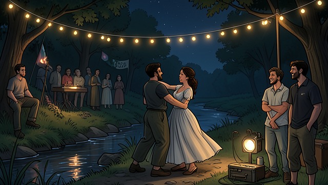 A Private Celebration from "Unforgiven". A Private Celebration Friendship made practical Arriane and Roland help Cam stage a private prom at Rattlesnake Creek.