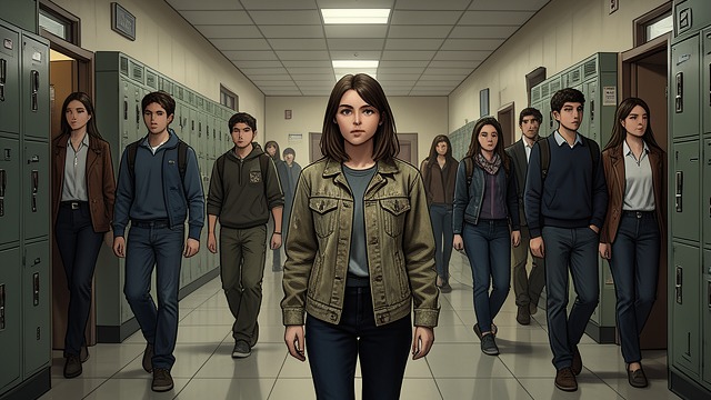 A Pariah in the Hall from "Unforgiven". A Pariah in the Hall Daily exclusion Lilith is late, mocked, and treated as an easy target by classmates.