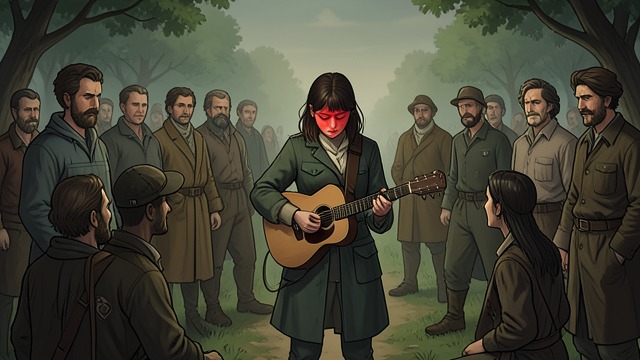 A Song Interrupted by Shame from "Unforgiven". A Song Interrupted by Shame Exposure before peers Lilith sings “Exile” after Cam helps her through stage fright.