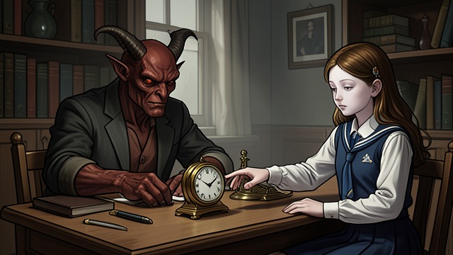 A Bet with Permanent Stakes from "Unforgiven". A Bet with Permanent Stakes The devil sets a test Lucifer gives Cam fifteen days to win Lilith’s love, promising to end her bespoke Hells if he succeeds.