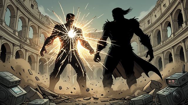A Power That Collapses from "Unforgiven". A Power That Collapses Control breaks open Lucifer reveals himself and forces Cam into a monstrous form as the Colosseum and Crossroads disintegrate.