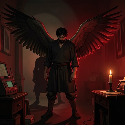 Cam’s Wings and Identity from "Unforgiven". Cam’s changing body and wings externalize the conflict between his allegiance to Lucifer and the love that eventually restores his original angelic nature.