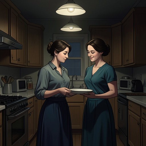 Lilith and Janet from "Unforgiven". Lilith’s strained relationship with her mother shifts through small acts of generosity and praise, revealing a fragile possibility of family repair.