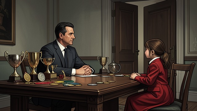 A Daughter’s World from "Match Point". A Daughter’s World A father fills the absence After his wife dies in childbirth, Oskar raises Pua alone and gives her the material comforts she wants.