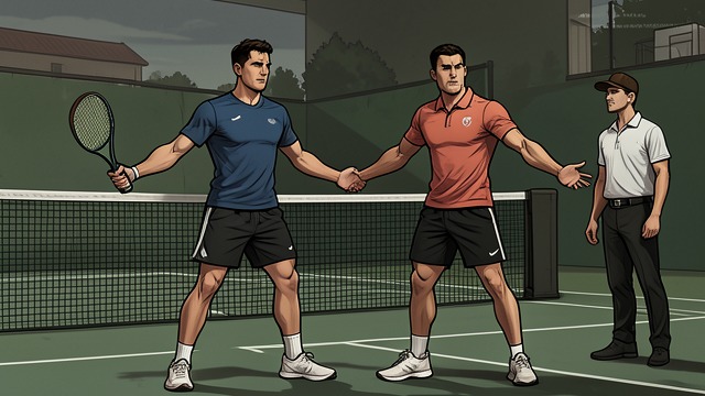 The Training Bond from "Match Point". The Training Bond Testing their fit Daily drills and matches reveal complementary playing styles.