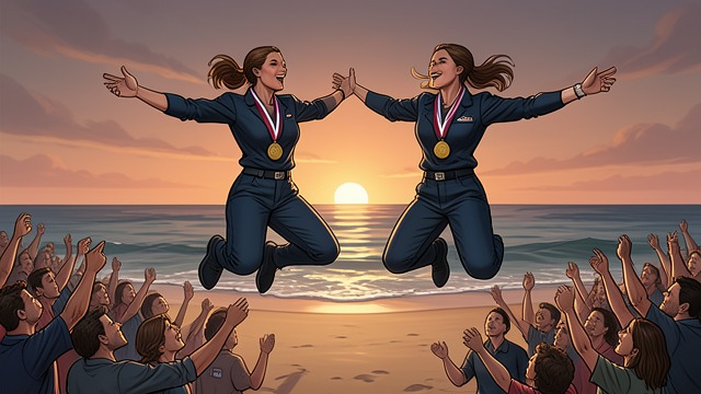 Champion on the World Stage from "Match Point". Champion on the World Stage A defended title Willa and Colleen win a dramatic Olympic final and defend their beach-volleyball gold.
