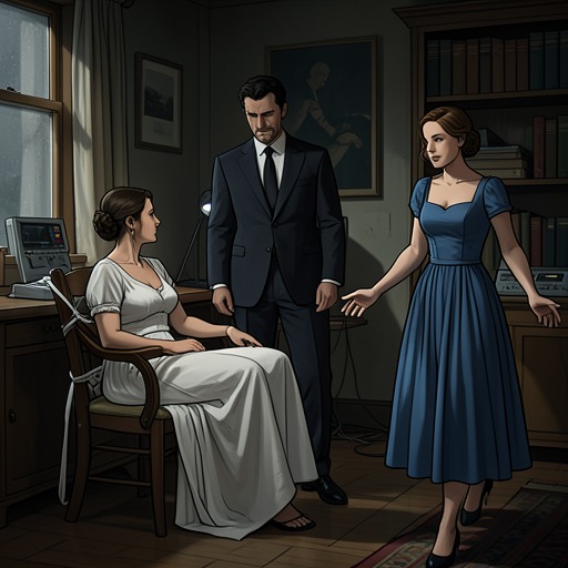 The Captive Coach from "Match Point". Colleen’s captivity under Oskar Latu turns a past affair into a prolonged struggle for freedom and forced service to his daughter’s Olympic ambition.