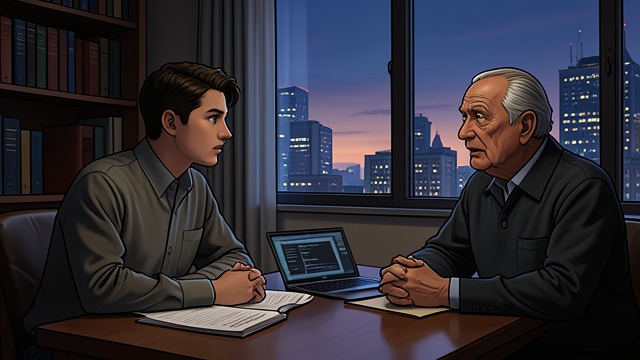 Authority Without Answer from "Speak No Evil". Authority Without Answer Continued Performance Niru still visits Olumide and discusses college while concealing Damien.