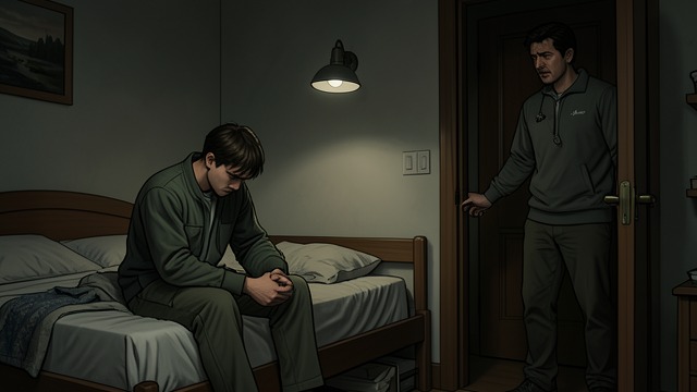 The Unfinished Bedroom from "Speak No Evil". The Unfinished Bedroom Desire Meets Fear At Damien’s dormitory, physical intimacy becomes more explicit.