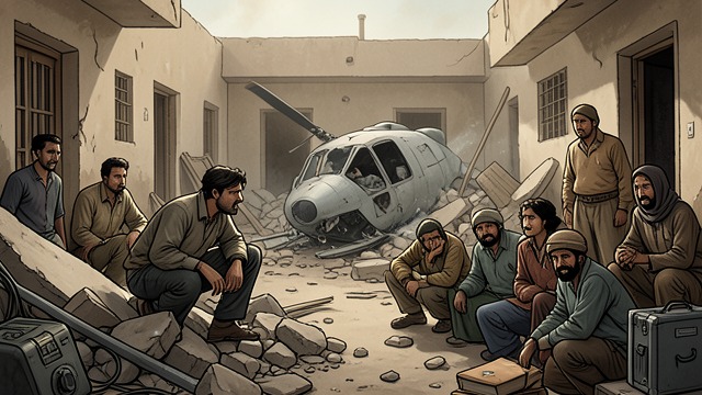 Families in the Strike Zone from "Black Hawk Down". Homes Become Exposed A Crash in a Courtyard Super 61 struck Abdiaziz Ali Aden's home, trapping family members beneath a fallen roof.