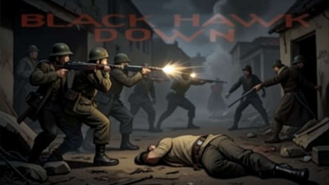 Restraint Gives Way from "Black Hawk Down". A Changing Threshold The Convoy Under Attack As the vehicles came under repeated fire, some soldiers described shooting at whatever moved.