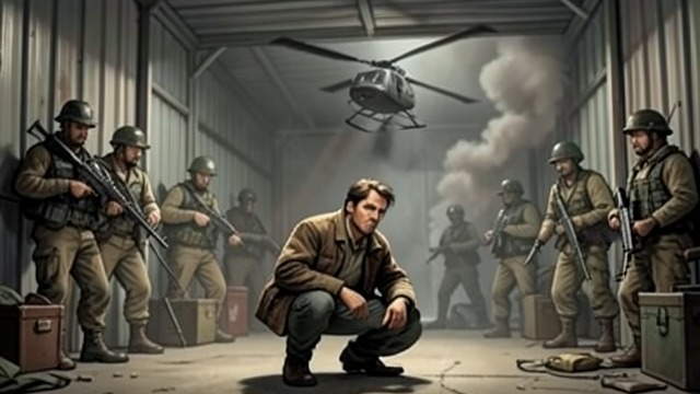 Seeking Shelter from "Black Hawk Down". A Businessman Takes Cover Gunfire Reaches the Garage Kassim Sheik Mohamoud's garage contained armed militiamen and came under attack.