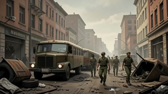 A Convoy Cannot Reach the Wreck from "Black Hawk Down". The Failed Approach Rescue Through the Streets The convoy was sent to Super 61 but became lost and battered under repeated fire.