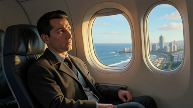 Looking Down on the City from "Black Hawk Down". Distance Returns A Changed View During the flight from the field hospital, Shawn Nelson saw the ocean and city in unusually vivid detail.