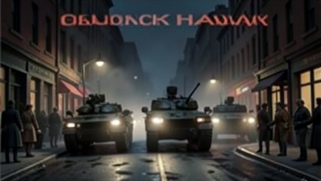 The Night Advance from "Black Hawk Down". Into the City at Night Armored Movement The relief column pushed out with tanks and armored carriers leading the way.