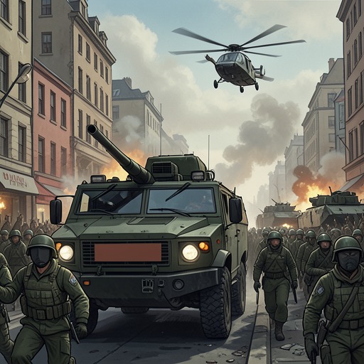 The Raid Unravels from "Black Hawk Down". This flow follows the daylight capture mission as a fast, controlled operation becomes a citywide fight for survival.