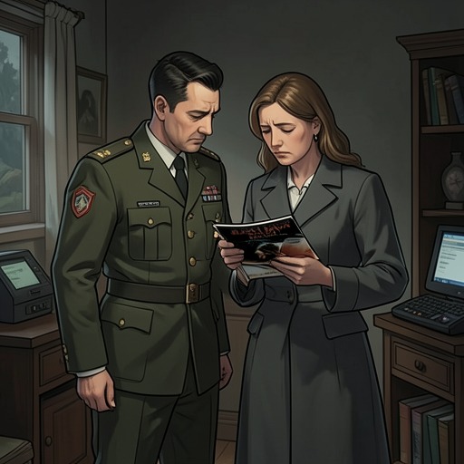 Randy and Stephanie’s Separation from "Black Hawk Down". This flow traces a marriage tested by deployment, uncertain news, and the return of a soldier who does not return alive.