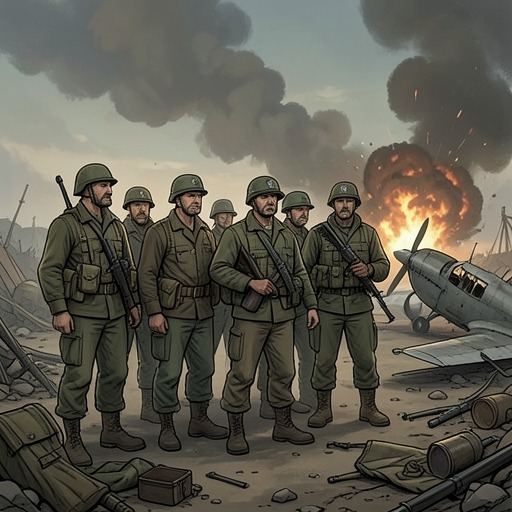 The Rescue Team’s Duty from "Black Hawk Down". This flow follows the rescue personnel’s bond to the wounded and dead at Super 61, even as the site comes under fire.