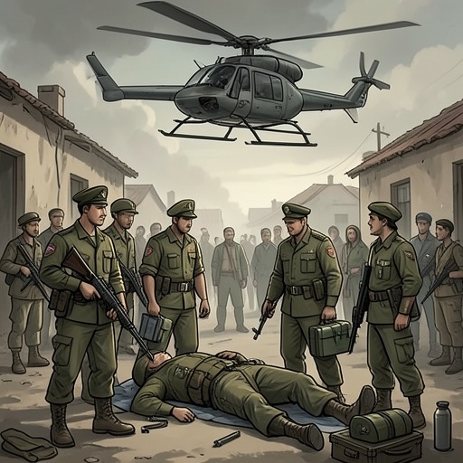 The Meaning of No One Left Behind from "Black Hawk Down". This flow traces the ideal of recovering every comrade and the compromises imposed by the battlefield.
