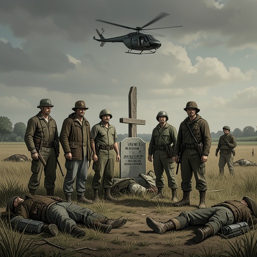 Aftermath and Memory from "Black Hawk Down". This flow follows how survivors, families, and communities shape the meaning of the battle after the fighting ends.