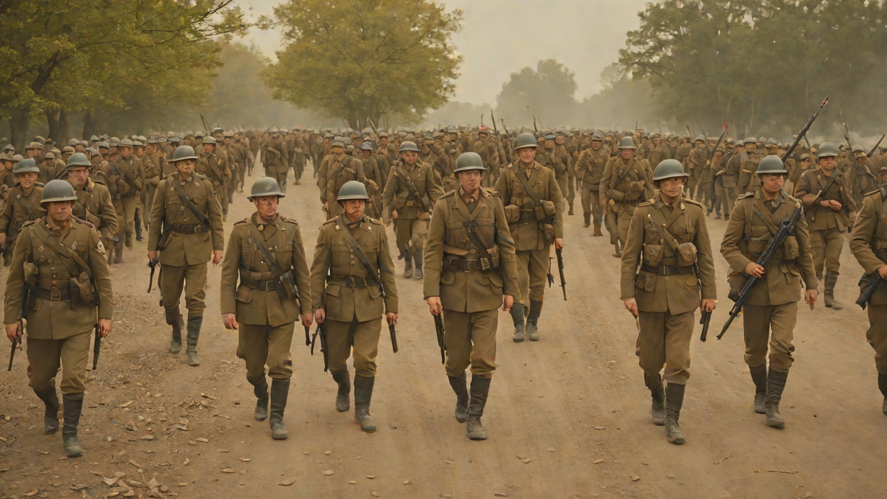 Shared Defiance from "The Long Walk". Shared Defiance Alliance Scramm joins Mike in a deliberate march toward the crowd and then sits before the halftrack.