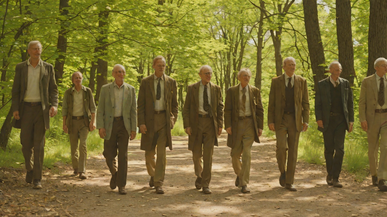 Initial Fellowship from "The Long Walk". Initial Fellowship Formation Ray, Peter, Hank Olson, and Arthur Baker begin walking in a loose social group.