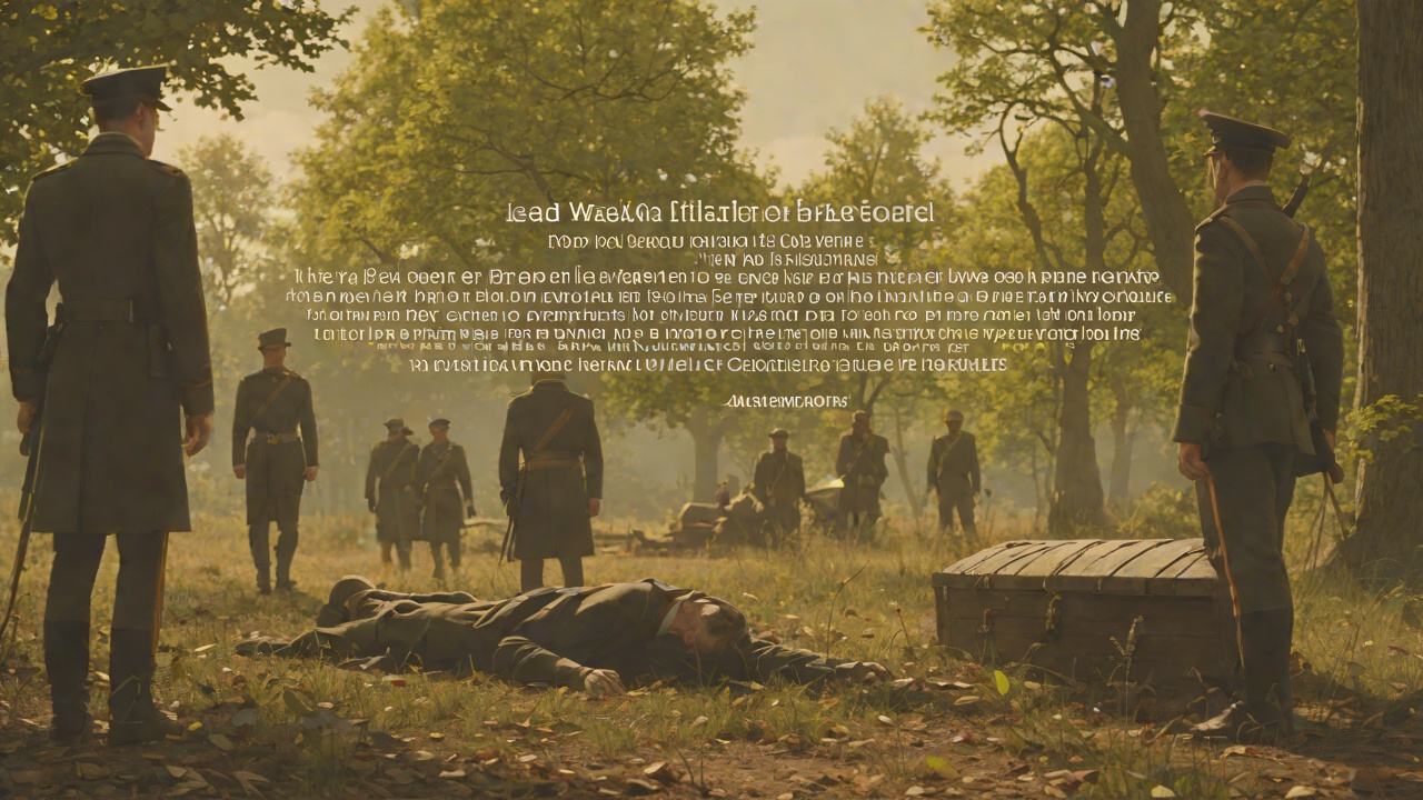 Lead Lined Request from "The Long Walk". Lead Lined Request Farewell Arthur asks Ray for a lead-lined coffin and begs him not to watch the soldiers kill him.