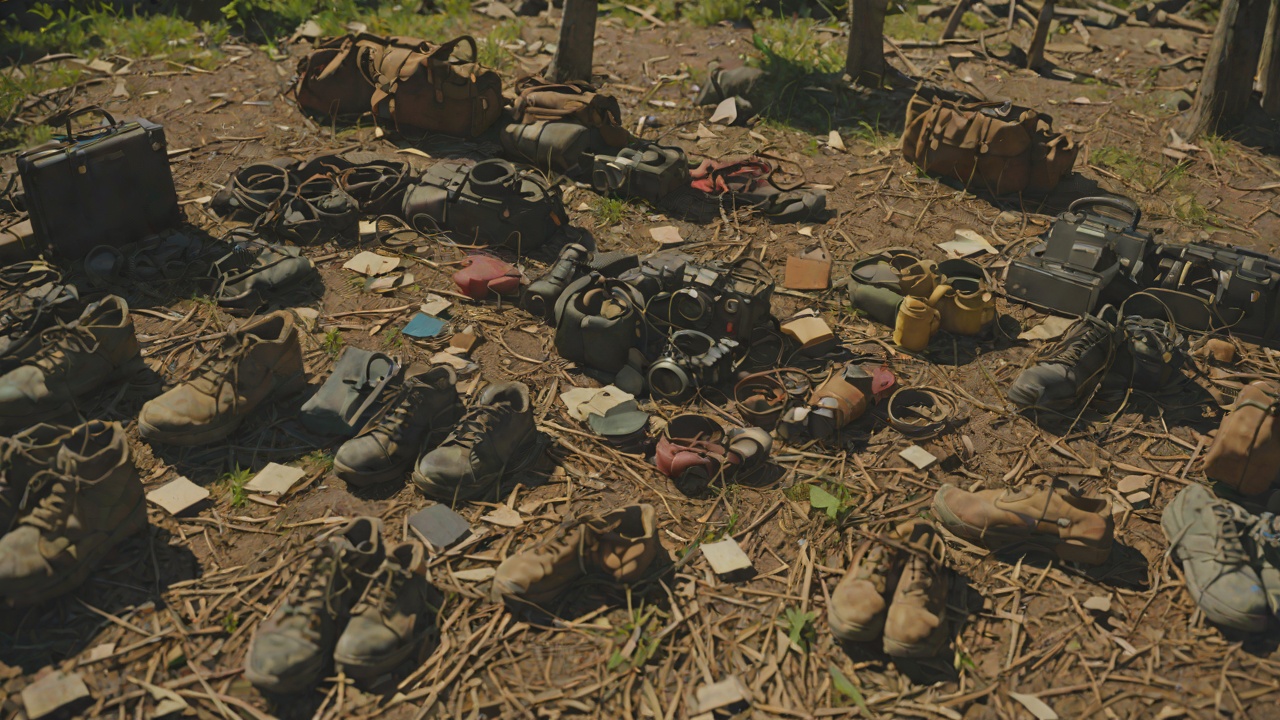 Equipment Loss from "The Long Walk". Equipment Loss Depletion Food belts, shoes, jackets, and canteens disappear as the Walkers tire.