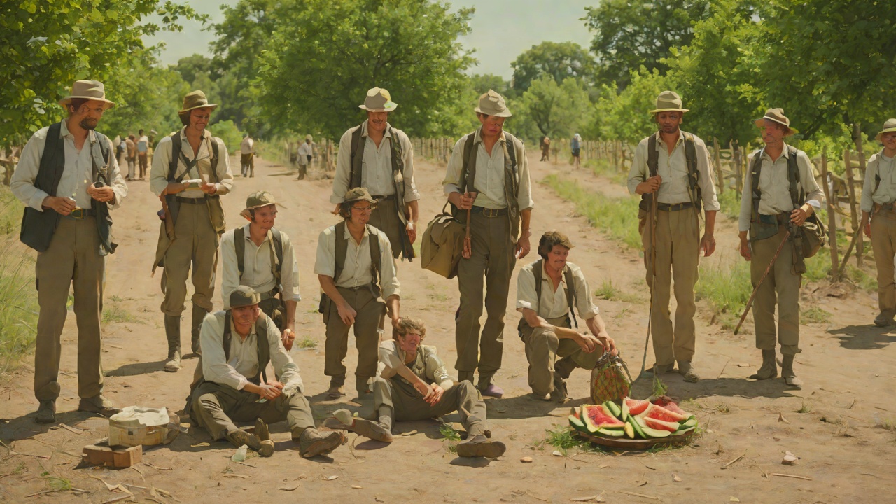 Improvised Aid from "The Long Walk". Improvised Aid Temptation Spectators offer drinks, watermelon, and encouragement, but the rules usually forbid assistance.