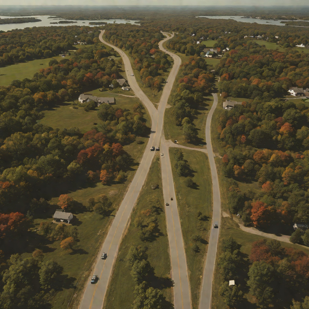 The Road’s Geography from "The Long Walk". This flow follows the changing Maine landscape as towns, bridges, hills, highways, and borders become stages in the Walkers’ psychological decline.