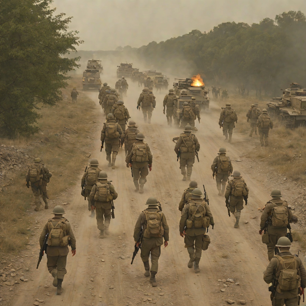 Rebellion Against the Halftrack from "The Long Walk". This flow compares the Walkers’ increasingly direct attacks on the halftrack and shows how individual defiance fails because the institution isolates and…