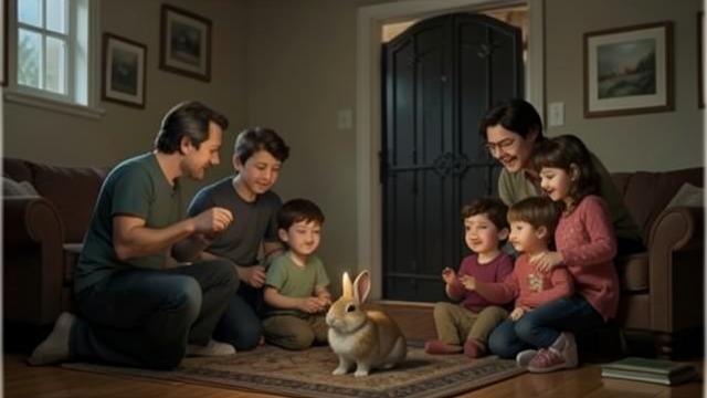 The Birthday Rabbit from "Handling the Undead". The Birthday Rabbit A celebration assembled Sture helps David arrange Magnus’s birthday and brings a rabbit named Balthazar.