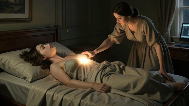 Release from the Body from "Handling the Undead". Release from the Body Flora’s guidance Flora connects with Eva and urges her to leave the body that cannot give her a living future.