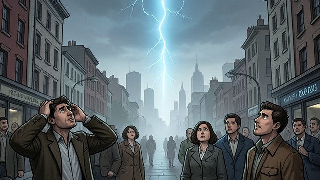 The Shared Pain from "Handling the Undead". The Shared Pain A pressure without borders People across Stockholm suffer headaches and electrical pressure at the same time.