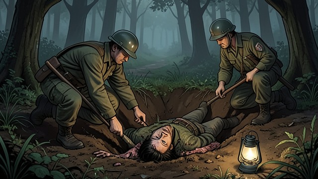 Military Grave Search from "Handling the Undead". Military Grave Search Opening the graves With police resources insufficient, military personnel begin searching and opening graves at Stockholm Woodland…