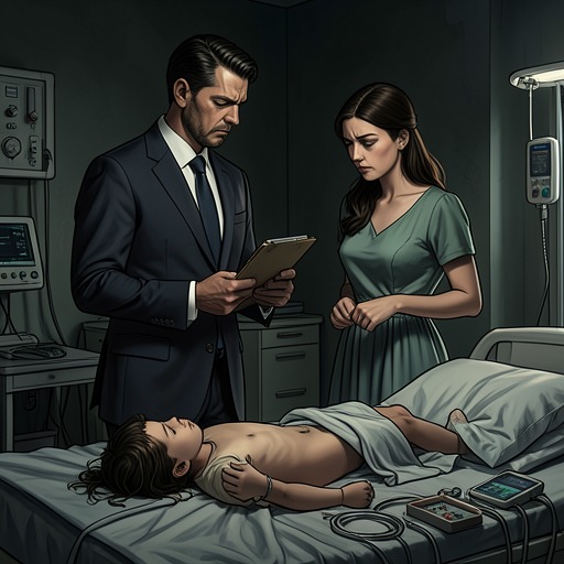 Gustav Mahler and Anna’s Struggle from "Handling the Undead". This flow traces an old father-daughter conflict as shared responsibility for Elias forces Gustav Mahler and Anna to renegotiate trust.