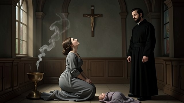 Faith Under Grief from "The Staircase". Faith Under Grief Catholic Rituals Seen Anew The convent’s saints, incense, Latin prayers, and stories of martyrdom overwhelm Lizzy.
