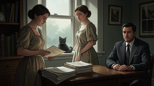 A Letter to Uncle William from "The Staircase". A Letter to Uncle William A Request for Rescue Lizzy writes Uncle William from the convent, describing Mama’s death and the pain of being left by her father.
