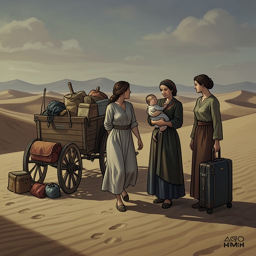 Lizzy’s Passage into Santa Fe from "The Staircase". Lizzy’s journey from bereaved traveler to a young woman who can imagine a future beyond loss.