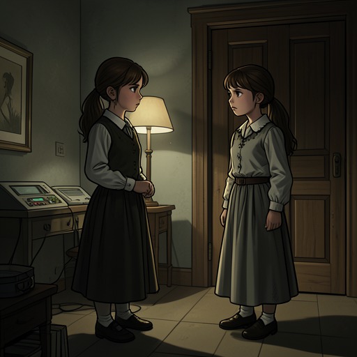 Elinora and Lizzy’s Uneasy Friendship from "The Staircase". Hostility between the girls shifts through deception, shared danger, and a late, imperfect reconciliation.