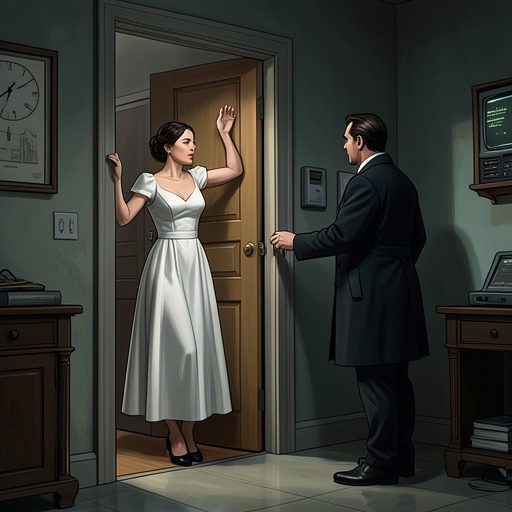 Authority, Mercy, and the Law from "The Staircase". The novel contrasts formal rules with acts of mercy as the convent responds to punishment, violence, and vulnerability.