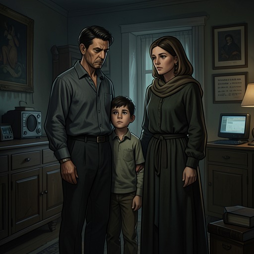 The Parent and Child Across Generations from "Limonov". This flow traces Limonov’s difficult relationship with his parents, from childhood admiration to return, estrangement, and belated understanding.