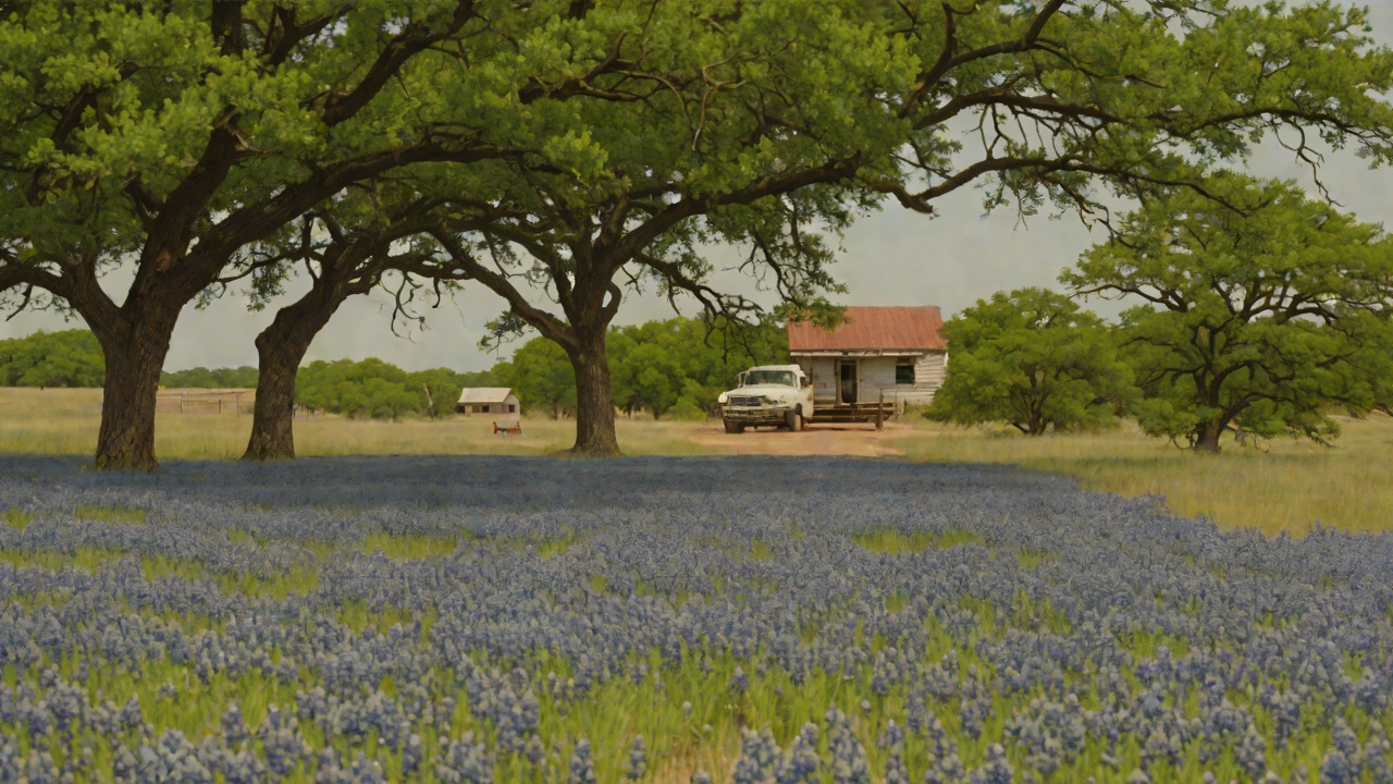 The Texas Roots from "Red, White & Royal Blue". Grounded Memory Family Geography Texas appears through highways, bluebonnets, barbecue, Spanish, music, and the lake.