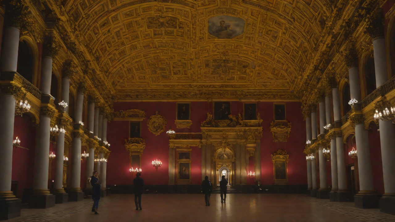 Victoria and Albert Museum from "Red, White & Royal Blue". A Sacred Archive Henry’s Sanctuary Henry guides Alexander through the museum at night, explaining stolen objects, forgotten stories, and queer royal history.
