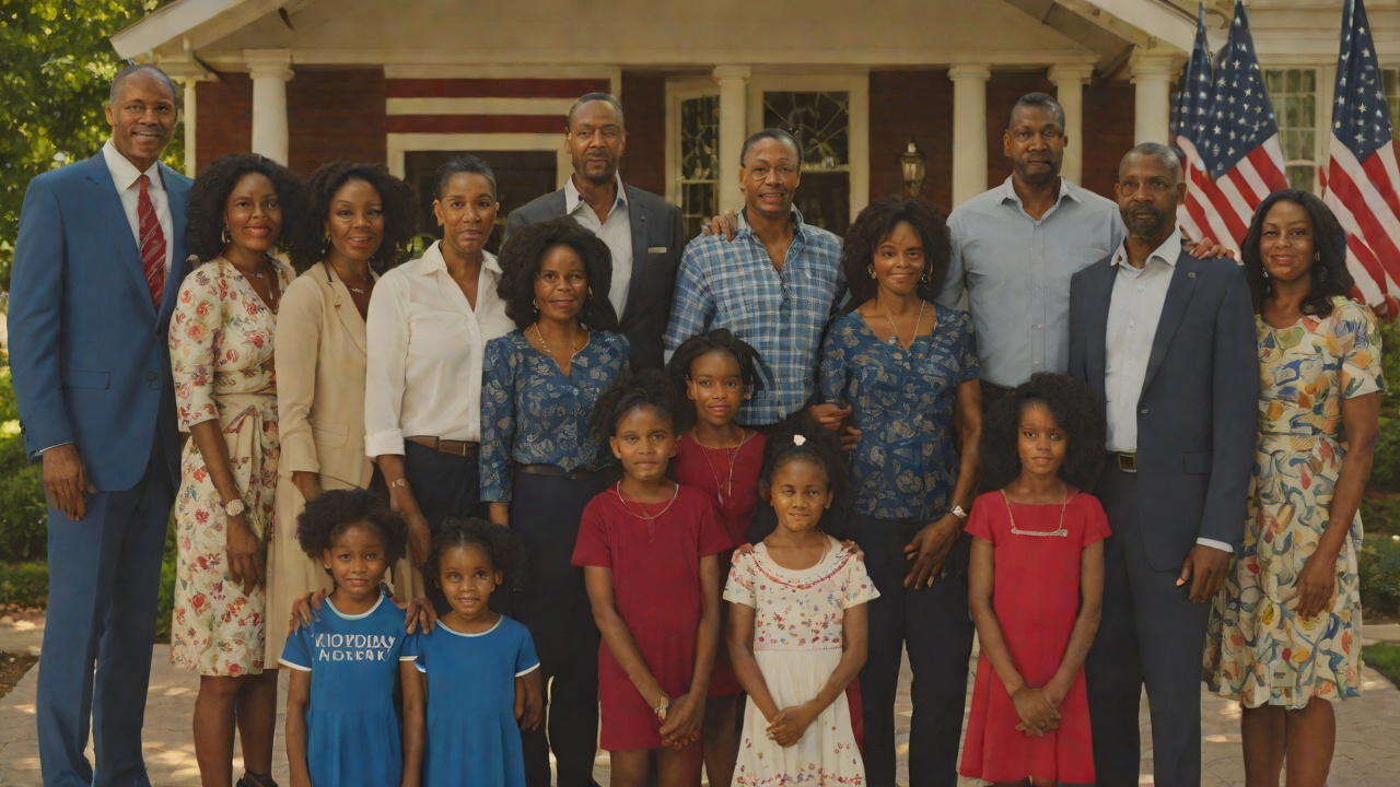 The Victory Family from "Red, White & Royal Blue". A Public Household Election Night The family gathers in Austin as the race narrows to Texas.