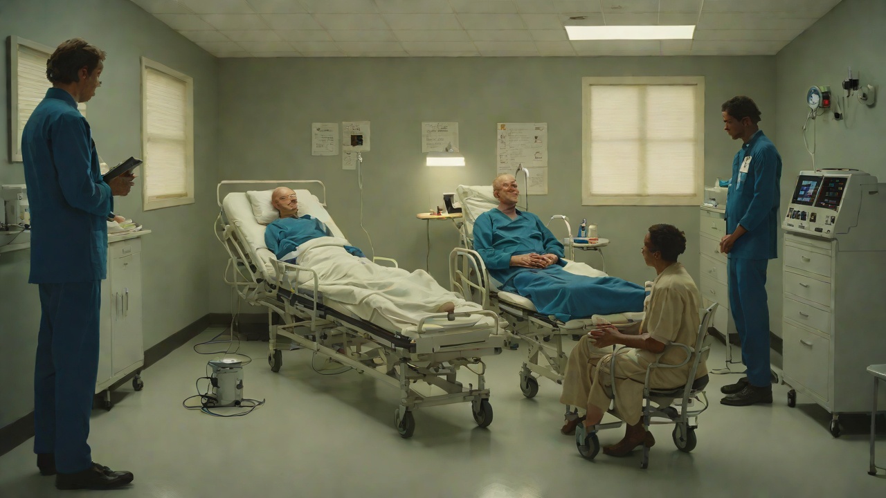 The Cancer Ward from "Red, White & Royal Blue". Care Without Cameras Private Tenderness Henry kneels beside Claudette, discusses Star Wars, and offers a hopeful reading of Luke’s life.
