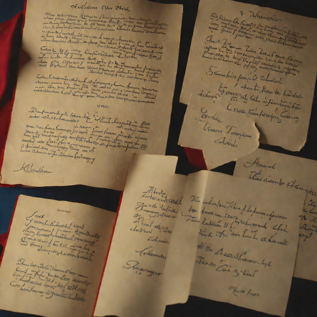 Letters Across Distance from "Red, White & Royal Blue". This flow traces how Alexander and Henry use written language to sustain intimacy, confess fear, and imagine themselves as historical figures.